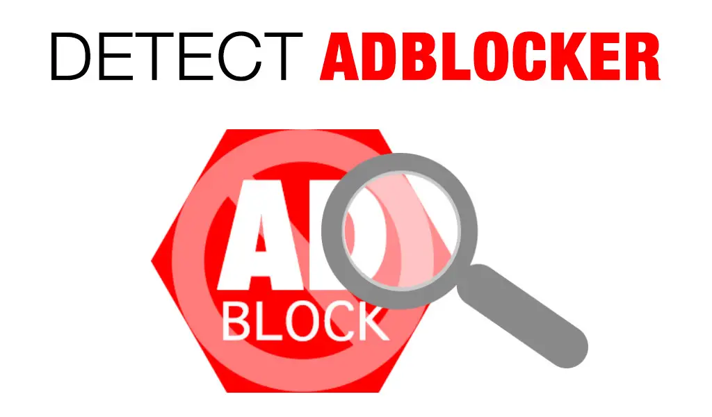 Detect adblocker banner and show them a message