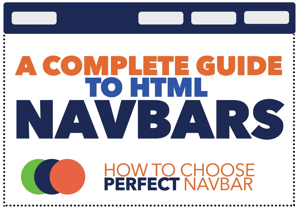 A Complete Guide to Navbars | How to Choose a Perfect Navbar