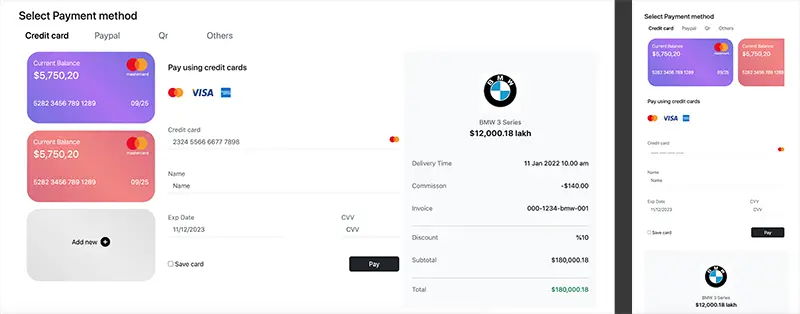 Car Payment Page
