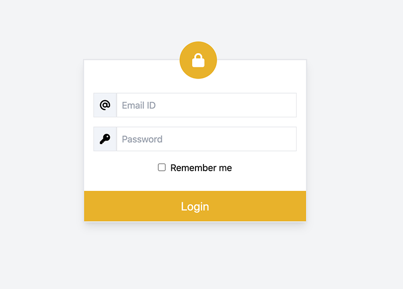 Login With Logo Tailwind CSS